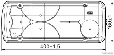 MARS 611823 Stop Lambası Sag Soketlı Seffaf Man Tga 1756751