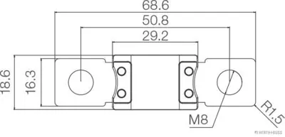 MTA 06-01500 Powerval Sıgorta Cal 4 Kahverengı Ducato Boxer Jumper (Mars Emnıyet Sıgortası) 9655749484 71748379