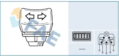 NUREL A 216 Cam Anahtarı Renault R9 - R11 7700673247 7700705925 7701349408