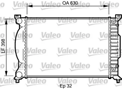 ORIS BAU014032 Motor Radyatoru A4 01>08 A6 02>05 8E0121251AE 8E0121251AP 8E0121251AQ 8E0121251B 8E0121251L 8E0121251A 8E0121251AR 8E0121251D 8E0121251M 60353