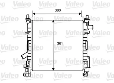 ORIS BFR141026 Motor Su Radyatoru Ford Ka 1,3 / 1,6 03>08 Manuel Klımalı  (380x348x26) 1231795 1S5H8005BA 1671692 1361841 1S5H8005BB 1S5H8L161BA ME1S5H8005BB 1S5H8005AA 1897430 1053079