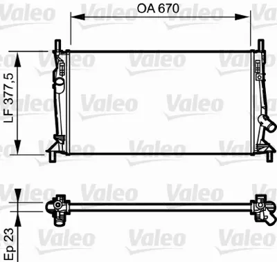 ORIS BFR501016 Motor Radyatoru (672x358x16) Focus 1,4tdcı 05-> Manuel 1230987 1251092 1300467 1306399 1323756 1354178 1357325 1374402 30683034A 30683523