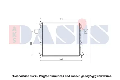 ORIS BGM342032 Motor Radyatoru Jeep Commander Iıı 05>10 55116858AA 61022 K55116858AA