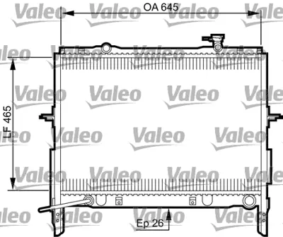 ORIS BKI076026 Motor Radyatoru Kıa Sorento 2,5d Otomatık 253103E720 253103E710 253103E730 253103E740 253103E830 253103E810 S253103E730 S253103E740 S253103E710