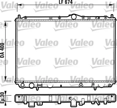 ORIS BMI068016 Motor Radyatoru (400x658x16) Carısma 1,9td 95-> Volvo V40 1.9d 5>99 V40 (645) 1.9 Td 95>99   Manuel 8602106 8602107 MB925662 MR187415 822290 822291 MR911492 8602108 MB911492 MB925634