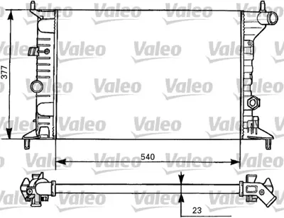 ORIS BOP114022 Motor Su Radyatoru Vectra B X16xel X20xev X25xe Vectra B 96 > 02 90528302 90499822 1300092 3096385 52455192 90443463 90443466 1300107 1300122 1300133