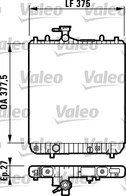 ORIS BOP903026 Motor Su Radyatoru Agıla A Z10xe Z12xe 1300220 9208632 1770083E00 9204170 1770083 1073140 8MK376771161 8MK376772781 63014 63014A