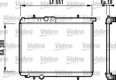 ORIS BPE020022 Motor Radyatoru (380x538x26) P206 1,6i/1,4hdı 98-> Manuel 133038 133040 133082 133083 133084 133307 133318 133325 133E11 1330A1