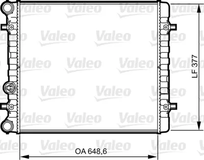 ORIS BVW019026 Motor Su Radyatoru (648x378x34) New Beetle 1,4/1,6/1,8/1,9/2,0/1,9tdı 99>10 1C0121253A 1C0121253C 1C0121253 1C0121253B 1C0121253D 1C0121253E 1CO121253A 1103004 8MK376716611 8MK376716614