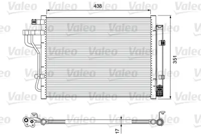 ORIS CKI610016 Klıma Radyatoru Kıa Pıcanto 2011-> (475×348×16) 976061Y001 976061Y000 8333046 940219