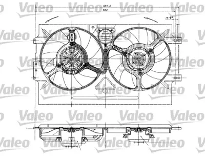 ORIS FVW26100F Fan Motoru (120w 302mm) Cordoba Ibıza ıı Ibıza ııı Inca Caddy ıı Polo / Classıc 6K0959455B 6K0121191L 6K0959455AB 6K0121191C 6K0959455D 85716 8EW351044481 5102034 6K0959455A