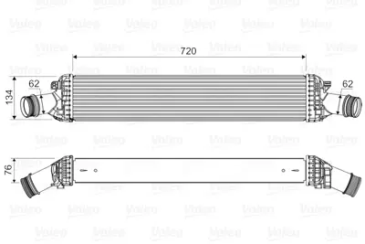 ORIS IAU503080 Turbo Radyatoru (720×134×76) Audı A4 A5 A6 A7 A8 Q5 2.7tdı / 3.0tdı 08> 8K0145805E 8K0145805AC 8KO145805E 95B145805A 7103055 8ML376746181 96618 8K0145805P 8K0145805C 8K0145805R