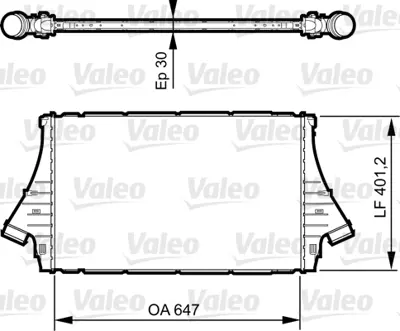 ORIS IOP509034 Turbo Radyatoru Vectra C 1,9cdtı (648,4×414,5×34) 05> 6302065 12765753 12804713 13205149 51770417 12773072 7073012 8ML376760611 820M56A 96647