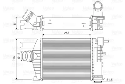 ORIS IRN146062 Turbo Radyatoru Intercooler R. Clıo Iv 13>symbol Iıı 12> Captur 13> D Logan Iı 12> Sandero Iı 12> Du 144961381R 7093114 8ML376988164 96479 144961354R