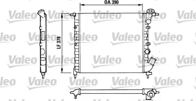 ORIS MRN165023 Motor Radyatoru R19-Clıo 1,4 (390x349x23) 7700784040 7701034770 7701395091 7701412008 7700805486 7700784037 63962 63927A 639271 63927