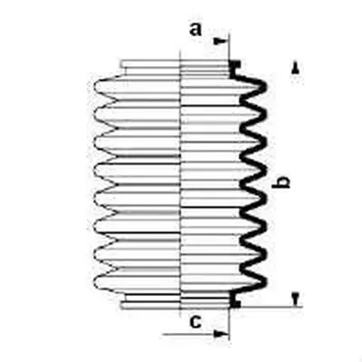 ORJIN 00918 Rot Mili 306 93>01 Boy 355mm 381292 1607293080 381292S 381292S1 381750 381750S3 381752 406043 406622 406622S2