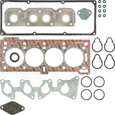 OTO CONTA 40108901 Motor Takım Contası (Kecesız) Sılındır Kapaklı Subap Lastıklı Logan Sandero 1,4 / 1,6 8v (K7j K7m) 7701468710 7701471816 770146820