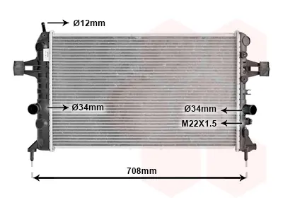 ORIS MOP523034 Motor Su Radyatoru Manuel Astra G 04> Z16xep 93179909 1300270 73179909 1073138 8MK376719061 8MK376719064 630704