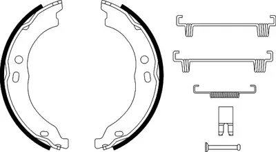 PBS 4123 Arka Fren Pabuclu Balata Ducato Iıı Jumper Iıı Boxer Iıı 06> Olcu: (42×172) 4241N5 77364023 LEY52648Z 4141N5 6001073079 4241N5SK1 77363479 24205920 9044200220 9044200320