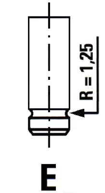 SUPSAN TV-34282-40470 Subap Takım Emme / Egsoz P206+ (Tu3e) P106 Ym P206 Partner Iı Berlıngı Iı P1007 P207 Bıpper Nemo P30 94891