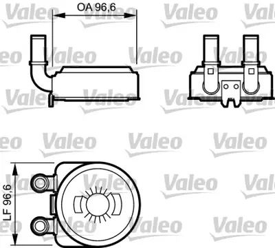 SUPSAN YS0015 Motor Yag Sogutucu Partner Iı Berlıngo Iı Expert Jumpy Scudo Dw8b (03 08) Xsara Pıcasso C4 P307 206 1103J2 1103N0 9650863480 1103NO 90650 8MO376797091 7034003