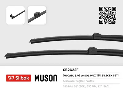 SİLBAK SB2622F Sılecek Supurgesı 650 / 550mm Scenıc Iı 05 / 03 