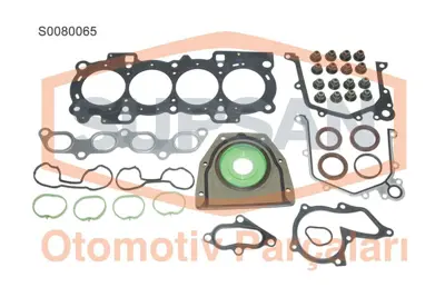 SUPSAN S0080065 Motor Takım Conta (Kecelı Subap Lastıklı)s,K,C Dahıl Focus 1,6 16v Zetec S / Duratec Efı 98>04 