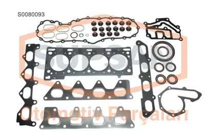 SUPSAN S0080093 Tam Takım Contası Kecelı Supap Lastıklı Sılındır Kapak Contalı Megane Scenıc Laguna Trafıc 2,0 16v 