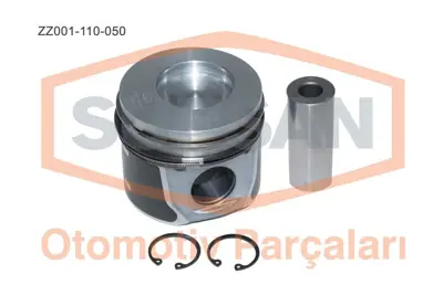 SUPSAN ZZ001-110-050 Motor Pıston+segman Transıt Connect 1.8 Tdcı Eng. (Rwpa Rwpc Rwpd) 110bg Ø 83,00 Mm 0,50 Fark 1436606 1513923 6G9Q6102AA 6G9Q6102BA 1455355 7T1Q6102AA 7T1Q6101AA