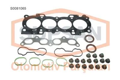 SUPSAN S0081065 Ust Takım Contası (Kecelı Subap Lastıklı) S,K,C Dahıl Focus 1,6 16v Zetec S / Duratec Efı 98>04 