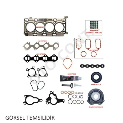 OTO CONTA 40136503 Ust Takım Conta Subap Lastıklı Skc 'Sız Dofa-D2fa-D2fb-H9fa Ford Transıt 2,4 XS4Q6008AAT