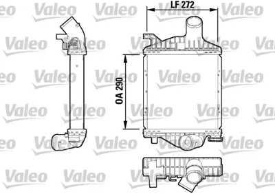 KALE 344990 Turbosarj Radyatoru V-Class W638/2 96>03 Vıto W638 97>03 6385012301 A6385012301 96843 8ML376723701