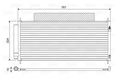 KALE 345725 Klima Radyatoru Honda Jazz 1.2 1.4 2008> 80110TF0G01 80110TF0G02 80110SYY003 80110TM8A01 80100SZTG01 80110TK6A01 80110TF0013 80110TF0003 80110TF3E01 19010TFOG01GE6