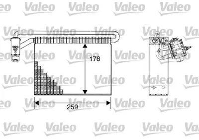 KALE 350105 Evaporator Bmw E39 E53 Range Rover 3 Vogue L322 02>12 64118385560 8385560 515131 64116913423 64118363782 64118372772 64118384251 64119135744 6913423 836378