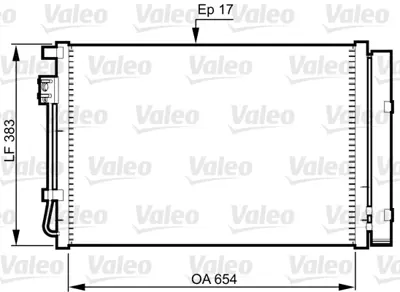 KALE 353190 Klima Radyatoru Accent Blue 1,4 Benzınlı 2011> Rıo 1,4 2011> 976061W000 976061W001 976061R000 976061R050 976061S000 976062V000 940248 S976061R000 976064L000 940564