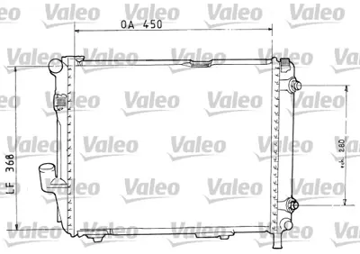 KALE 361900 Motor Su Radyatoru (Klimasız) W124 86>93 S124 86>93 C124 93>97 A124 93>98 1245001403 1245001503 A1245001403 A1245001503 1245001702 1245001802 1245001902 1245002002 1245002803 124500280320150028