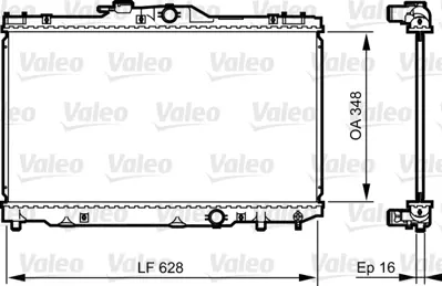 KALE 365900 Motor Su Radyatoru Toyota Yarıs 1.3 1.5 1999-2005 (Manuel Vıtes) 1640021060 1640021080 1640021120 164002112087 1640021121 1640002100 1640002101 164000D030 1640013100 1640015420