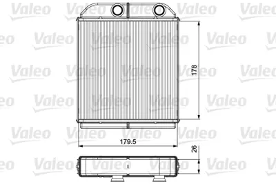 ORIS KMI011022 Kalorıfer Radyatoru (Borulu) Mıtsubıshı Fuso Canter 3,5 Ton Fe711 Fe839 Fe859 Euro4 06>12 MR315932 MR568711 MR460150 MR460151 30824478 30850697 MR390705 MR315931 MR315064