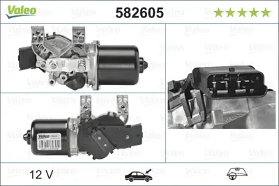 ZENON RN6063 Sılecek Motoru R.Clıo Iıı-Kangoo Iıı 1.5 Dcı-1.6  2008- 7701066449 582605