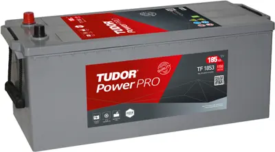 TUDOR TF1853 Aku 12v 185 Ah 1150a D05 1150a (513×223×223) Power Pro (Tam Kapalı Bakımsız) 