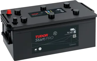 TUDOR TG1403 Aku 12v 140 Ah 800a D04 (513×189×223) Start Pro 