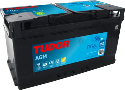 TUDOR TK960 Aku 12v 96 Ah 850a Start Stop Agm L05 (353x175x190) 