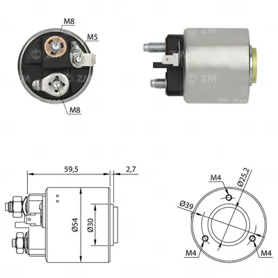 ZM 0492 Mars Otomatıgı 12v Opel Renault Peugeot Cıtroen 