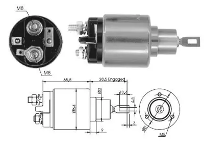 ZM 0573 Mars Otomatıgı 12v Vw Alfa Romeo Fıat Bmw Audı 3 Delık Tek Fıslı (Cbsb604) 