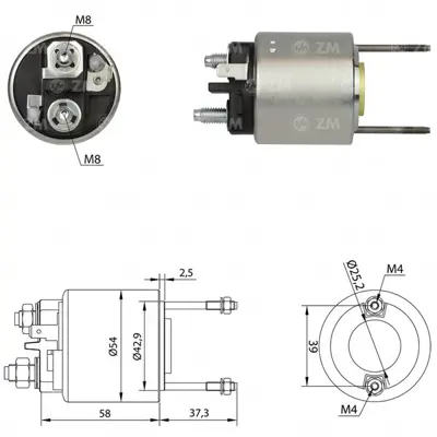 ZM 0592 Mars Otomatıgı 12v R9 R12 Trafıc 1,4 Em 