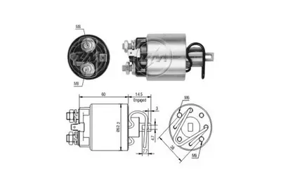 ZM 0717 Mars Otomatıgı 12v Opel Ym 