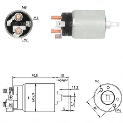 ZM 0981 Mars Otomatıgı 24v Isuzu Npr59 Hıtachı Tıp 