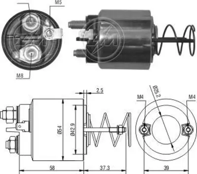 ZM 1492 Mars Otomatıgı 12v Cıtroen Fıat Peugeot 504 505 