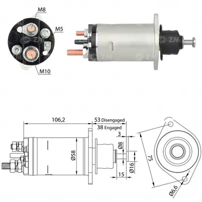 ZM 2818 Mars Otomatıgı 24v 29mt Mercedes Atego 