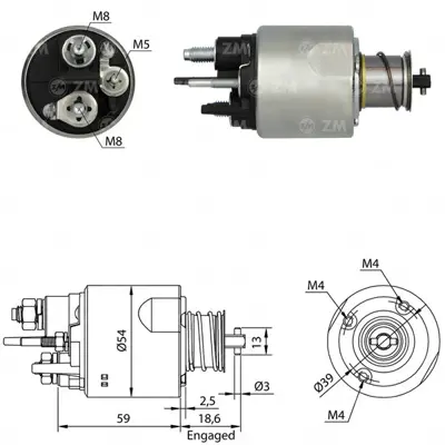 ZM 5494 Mars Otomatıgı 12v Renault Clıo Iıı Megane Iıı Fluence Nıssan Cube Cubıstar Mıcra Note Qashqaı Juke  